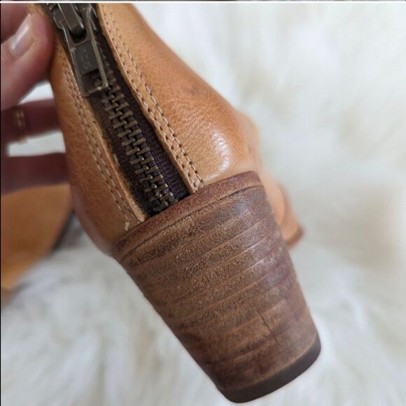 Bed Stu Women's Trough Slip-On Loafer Ankle Boots Rustic Sand tan brown size 7 - Picture 2 of 5